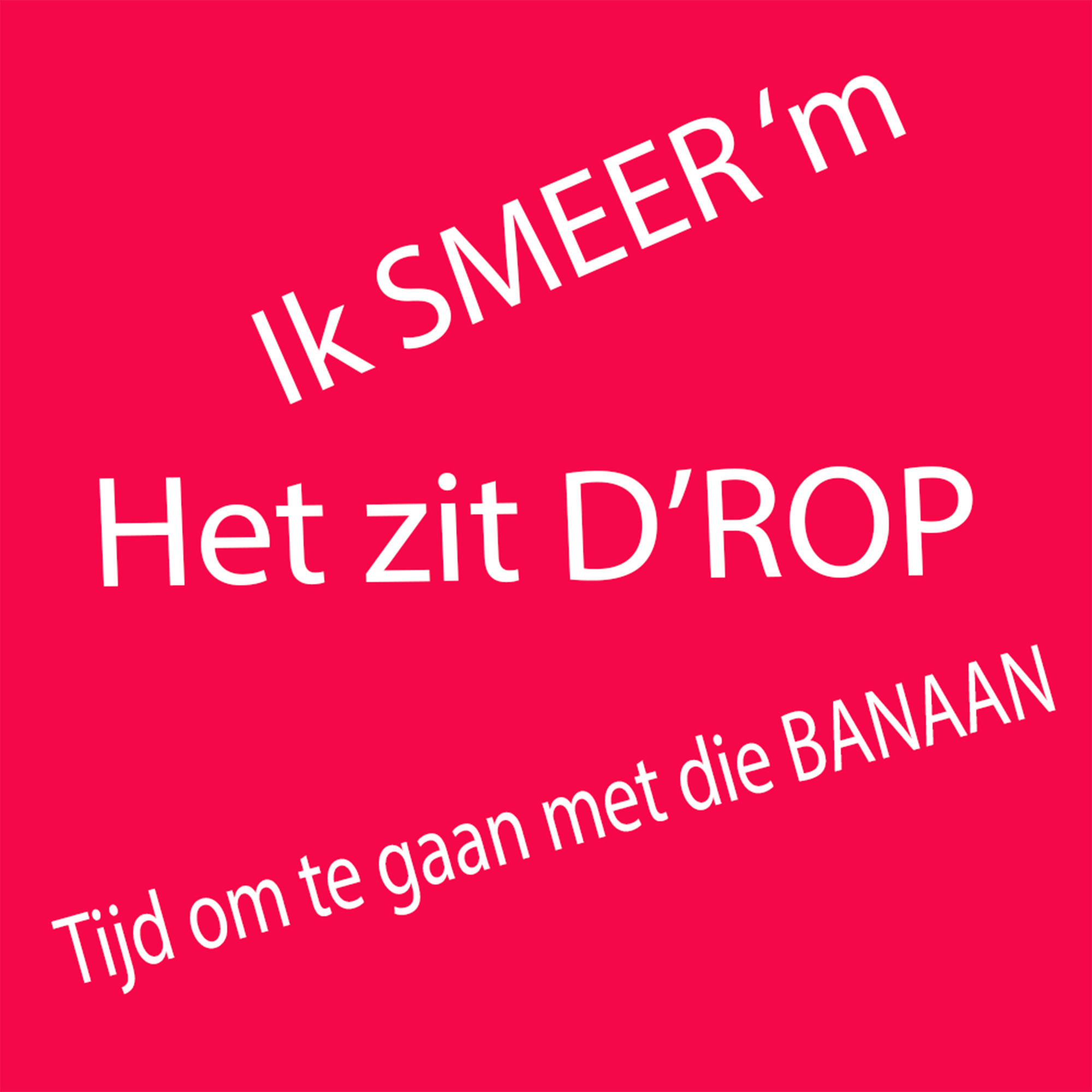 Bedankjes teksten op fuchsia achtergrond