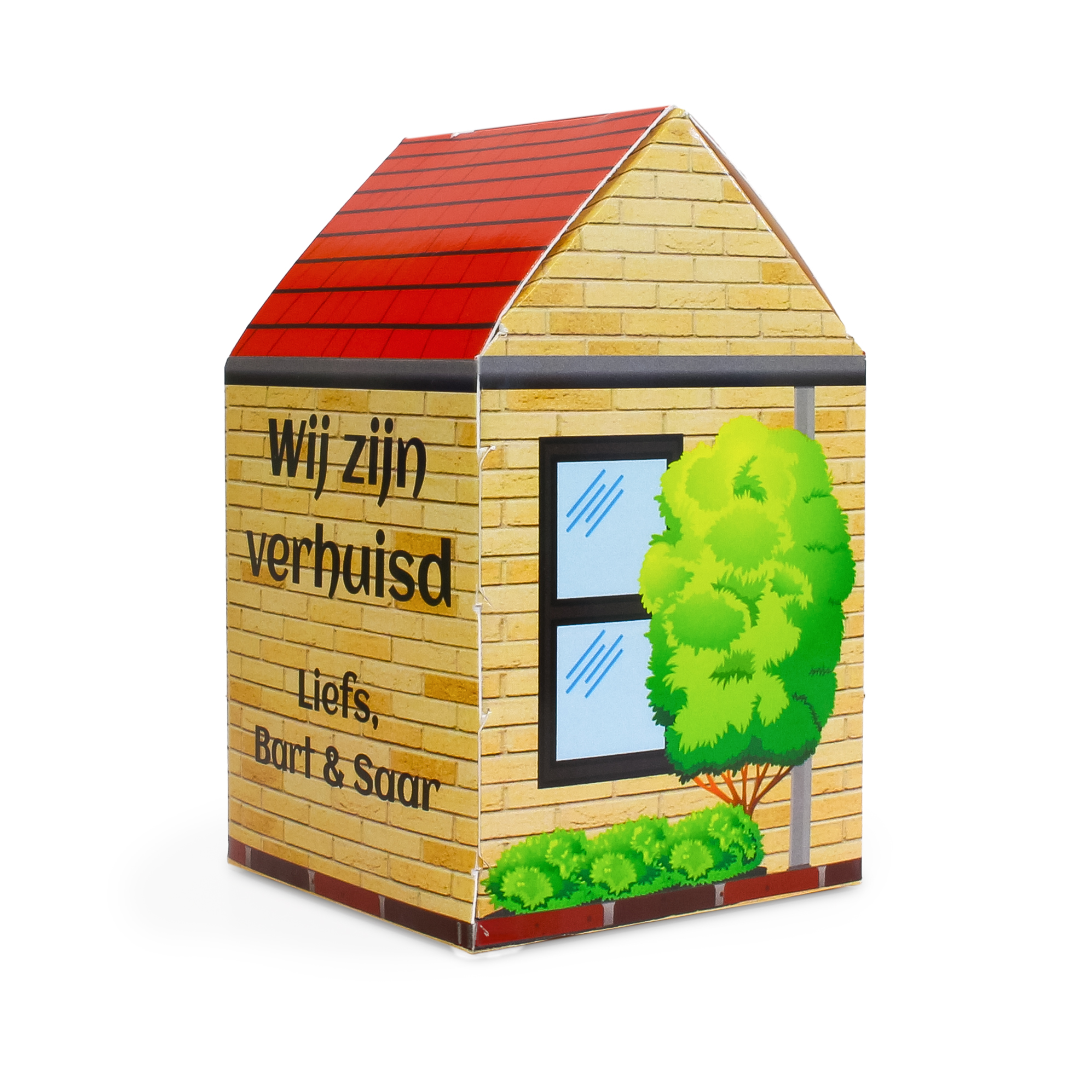 Geschenkdoosje - Gefeliciteerd met je nieuwe huis