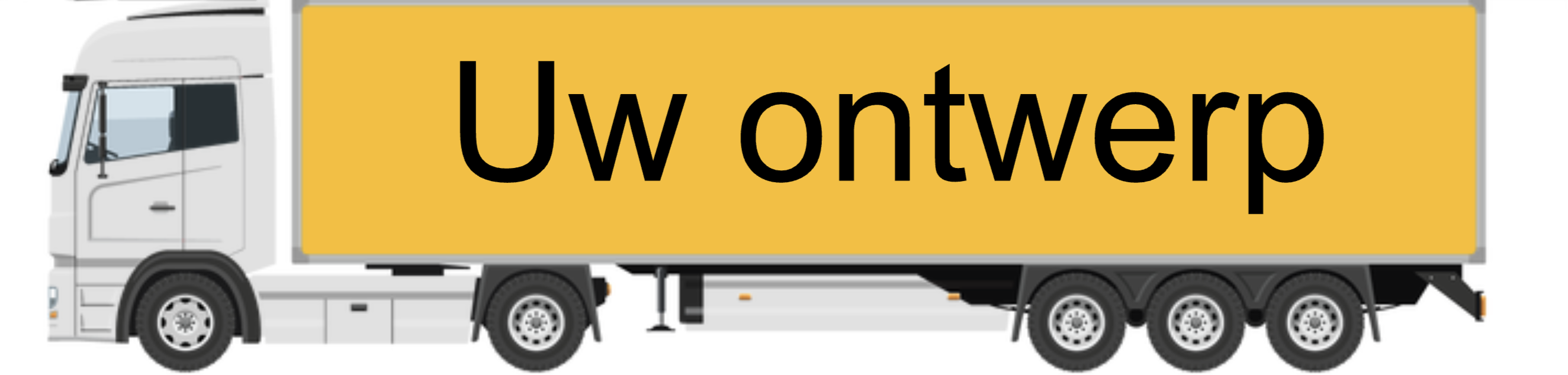 Vrachtwagen ontwerpen - Uw ontwerp