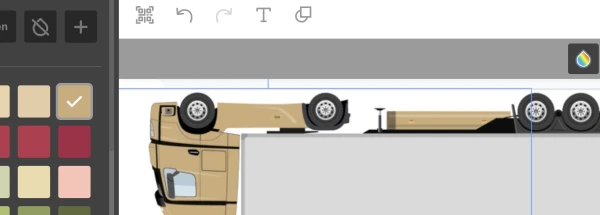 Kleur kiezen - Vrachtwagen ontwerpen