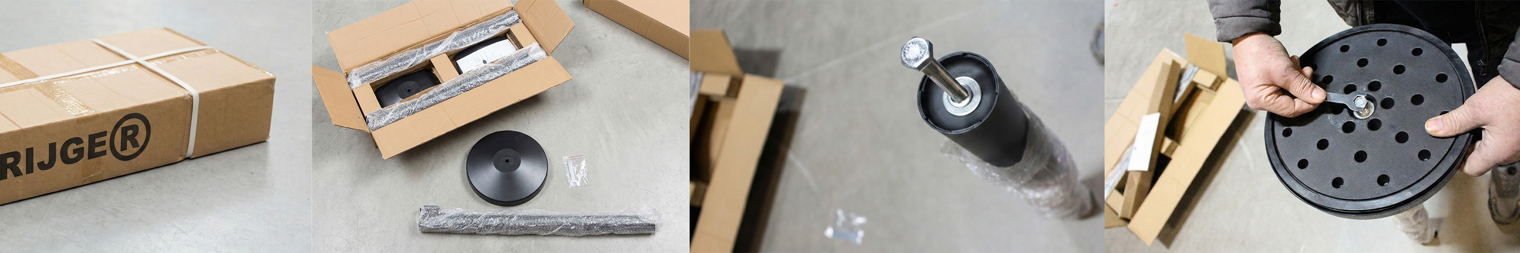 Afzetpaaltjes in elkaar zetten - Blog