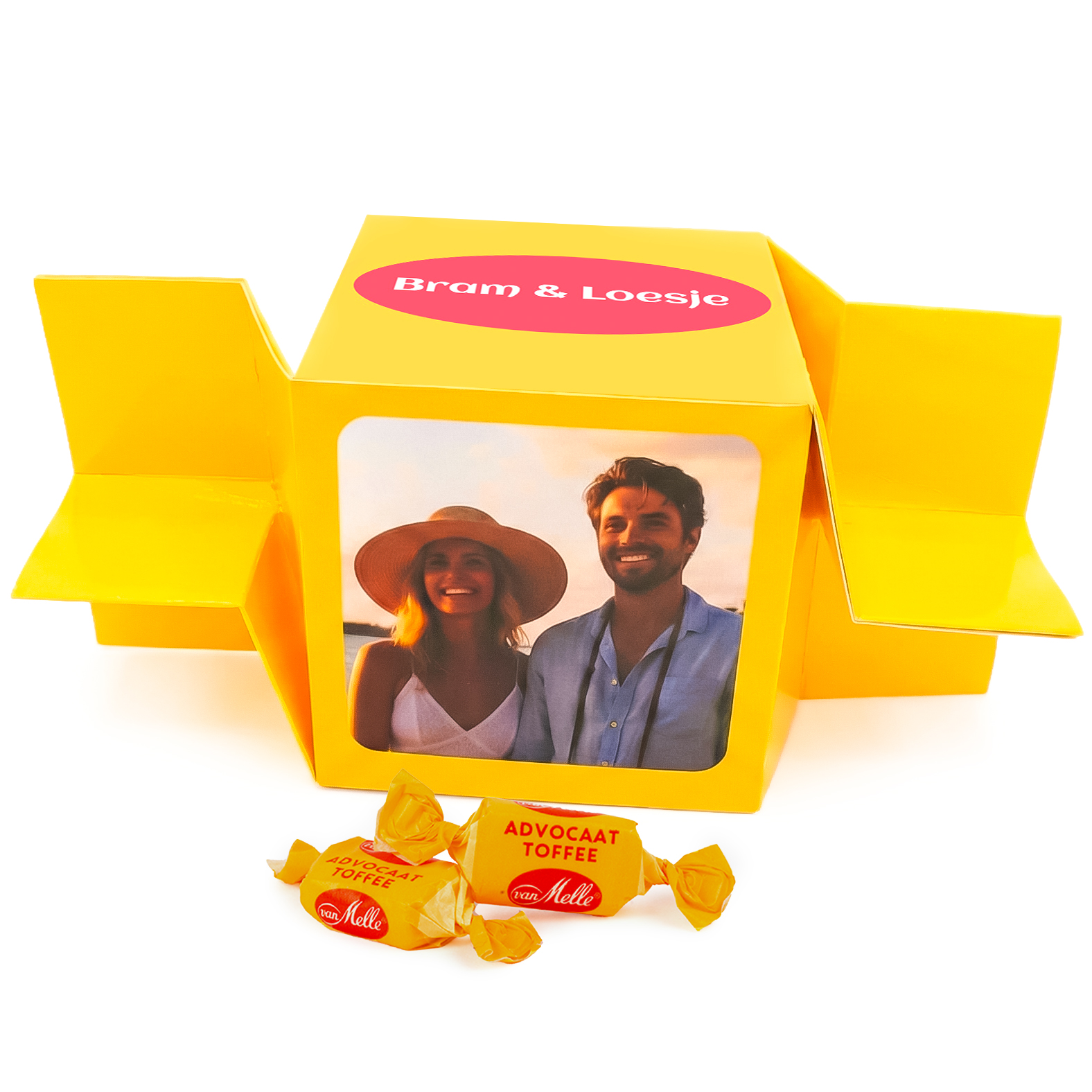 Gepersonaliseerd Toffee XL cadeau