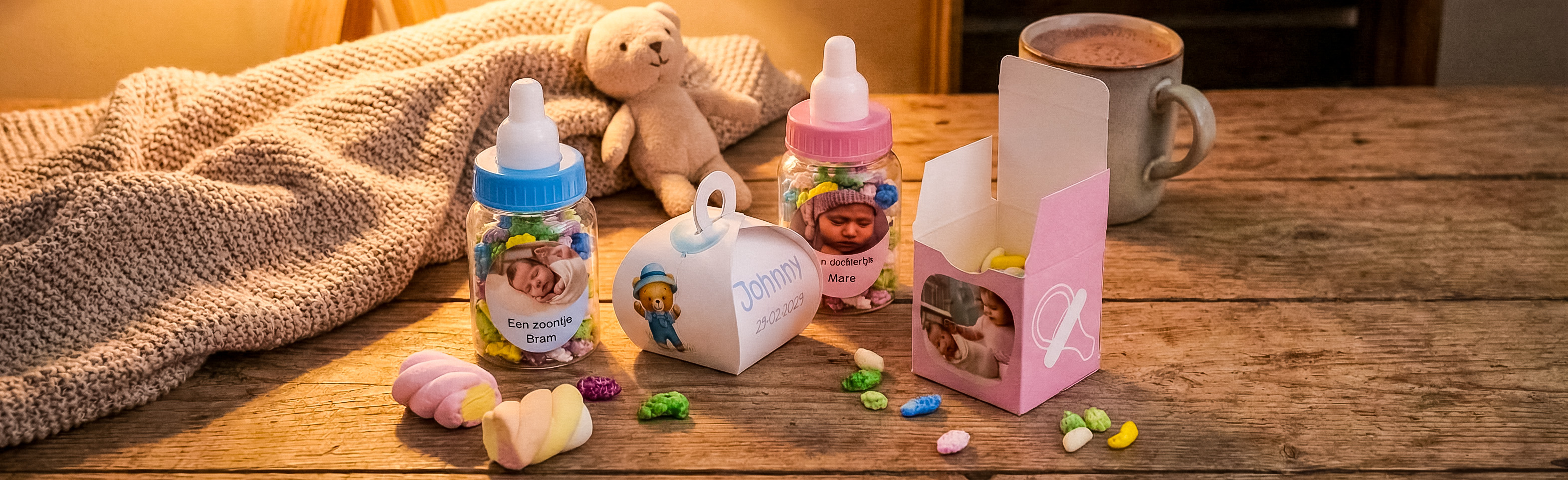 Nieuwste uitdeelcadeautjes op rij