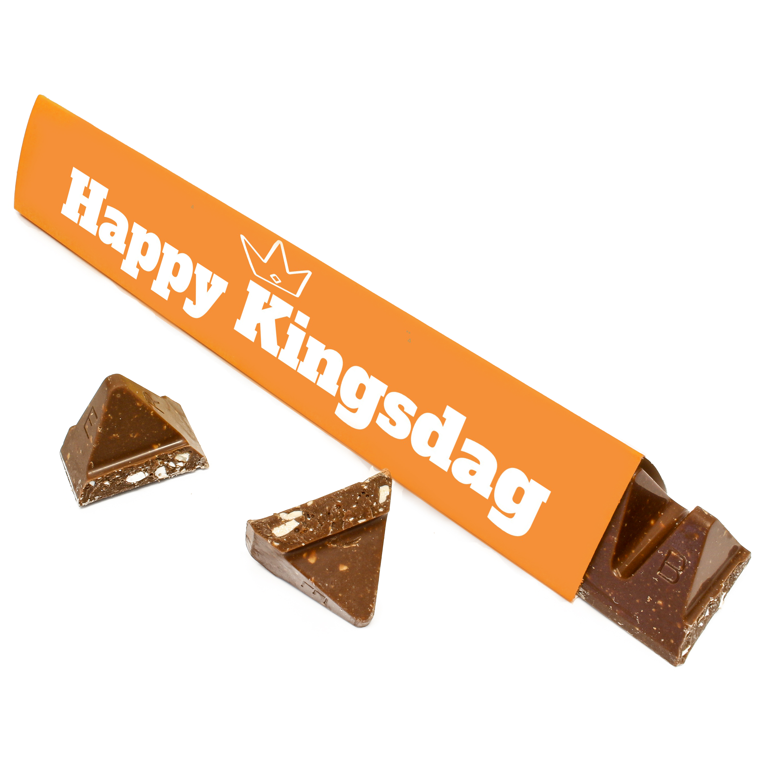 Toblerone Koningsdag met eigen tekst, naam of foto – 100 gram