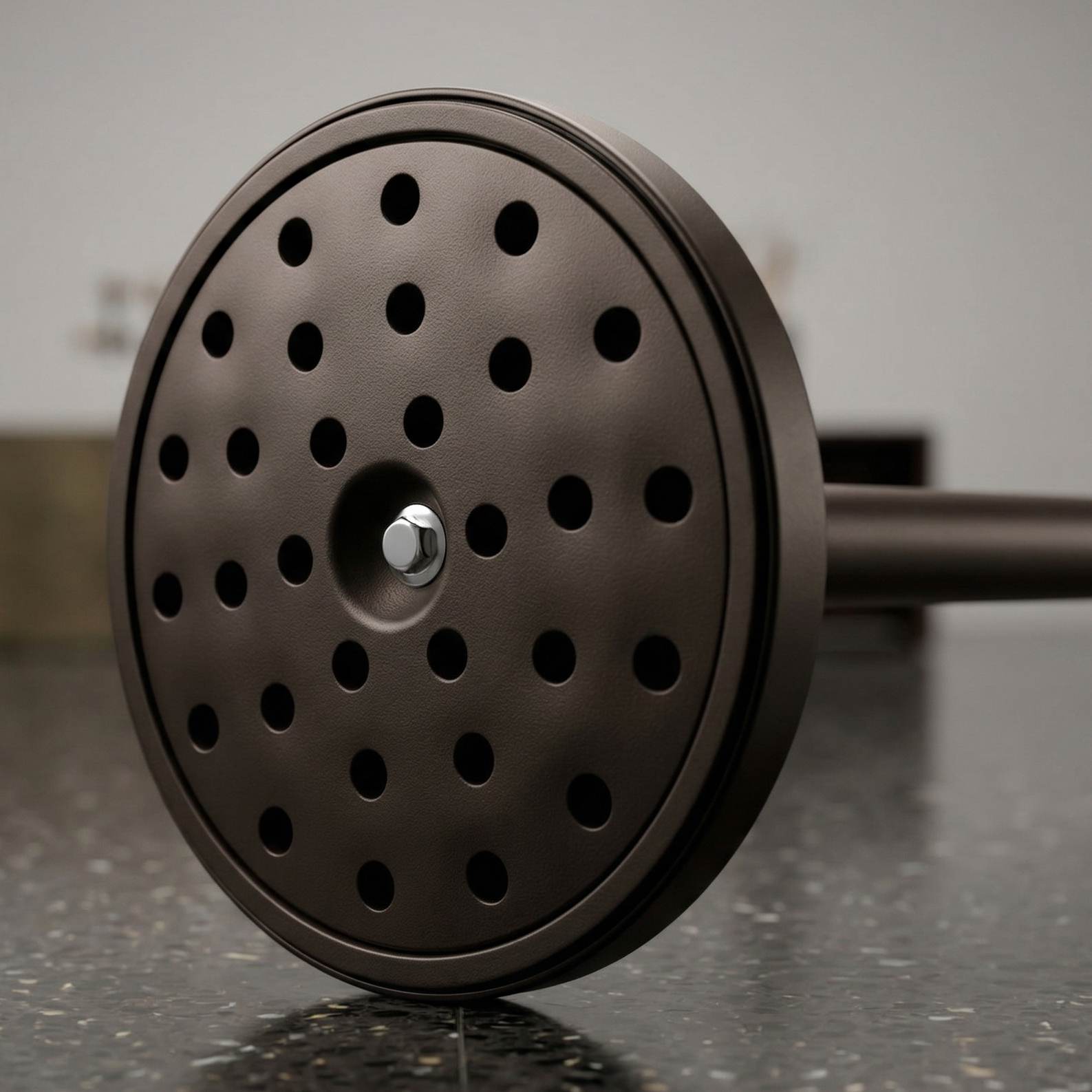 Afzetpaal zware onderkant met bescherming