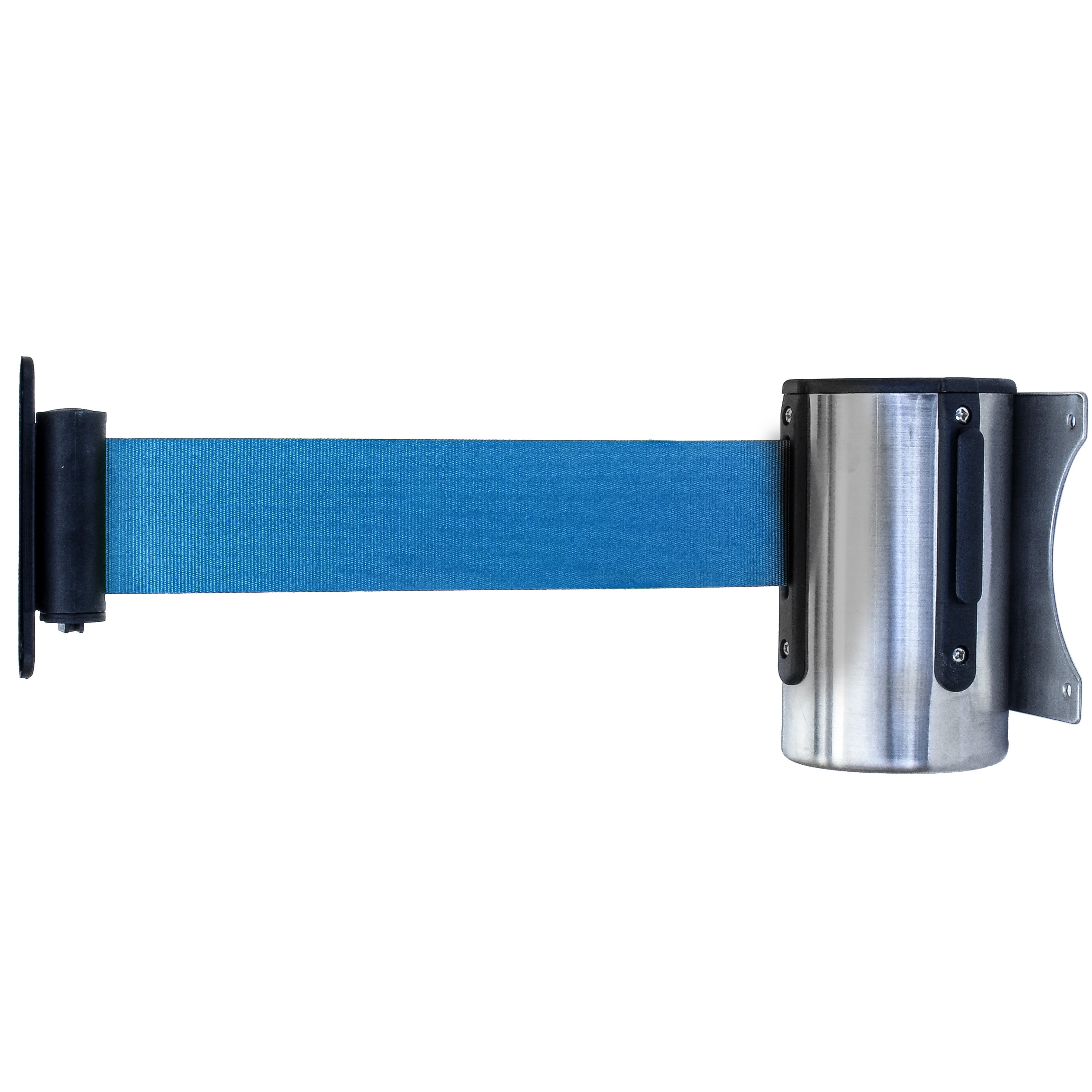Muursysteem met blauw trekband - 5m