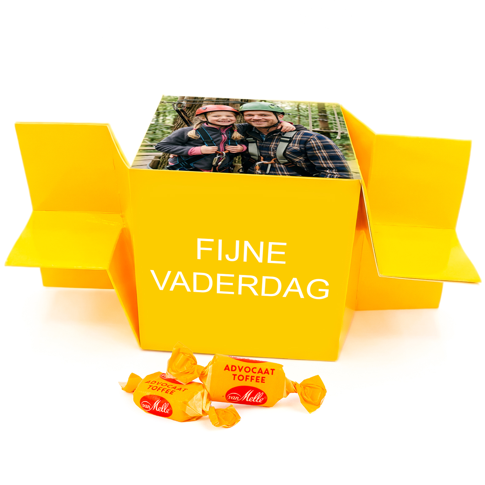 Gepersonaliseerde Toffee XL - Vaderdag Cadeau met Foto