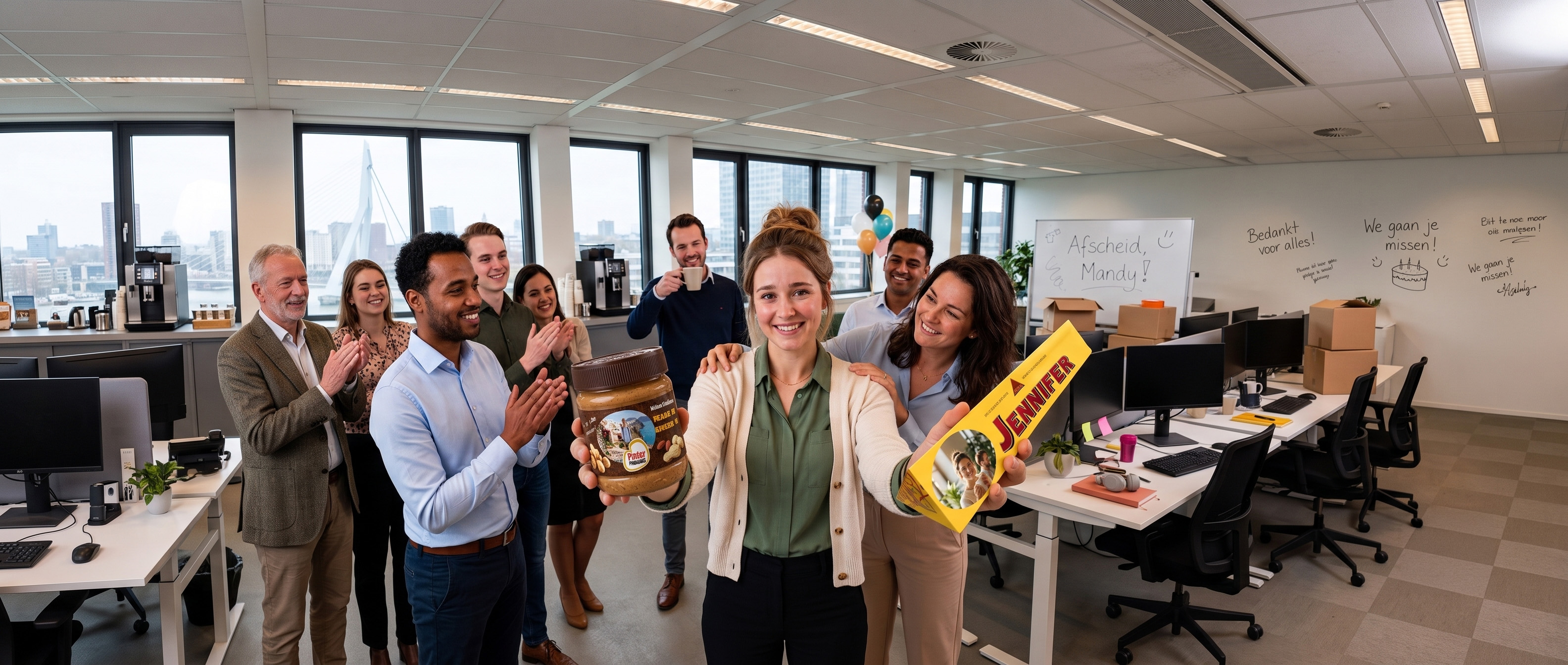 Gepersonaliseerde cadeautjes voor collega's bij afscheid op je werk