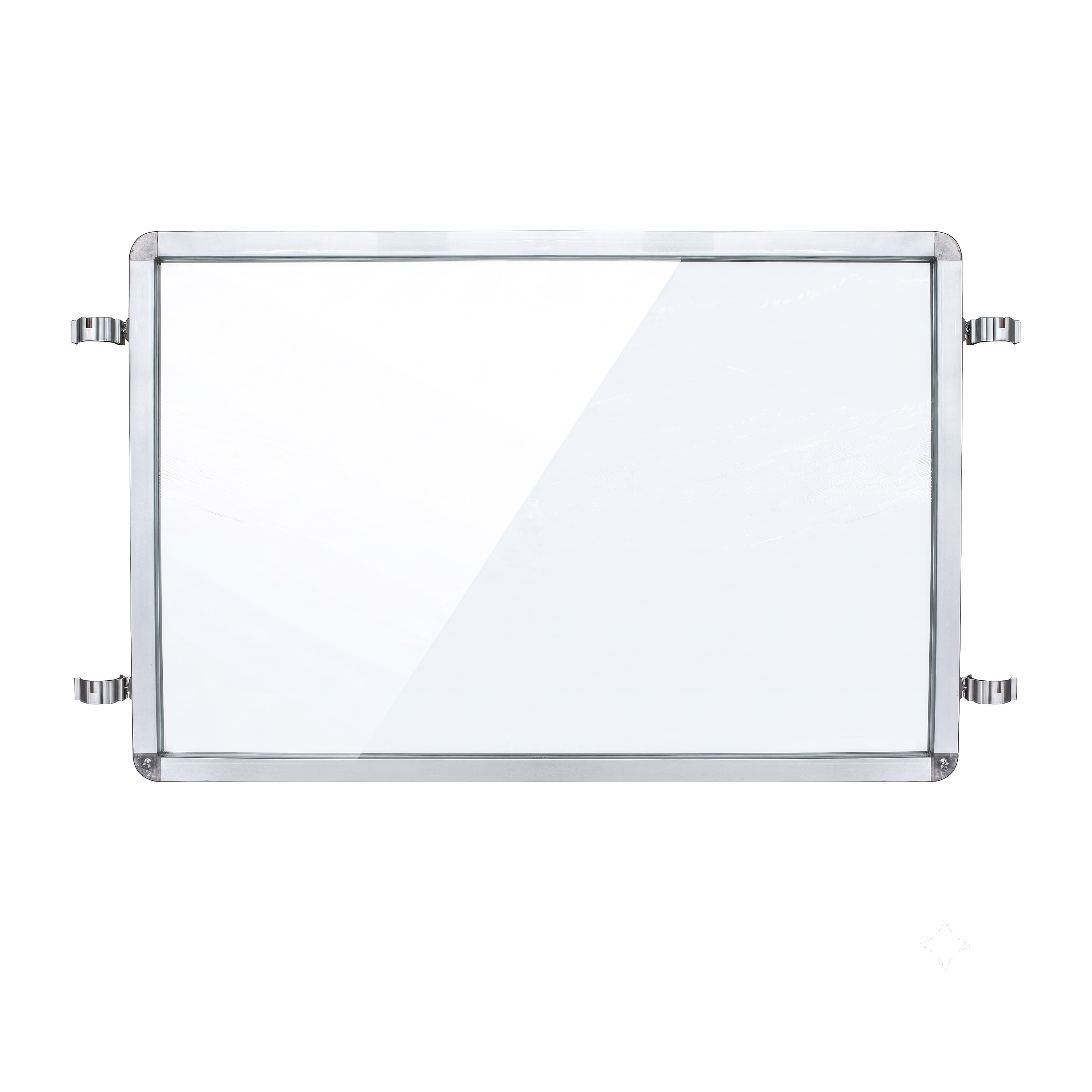 Aluminium scherm voor afzetpaaltjes