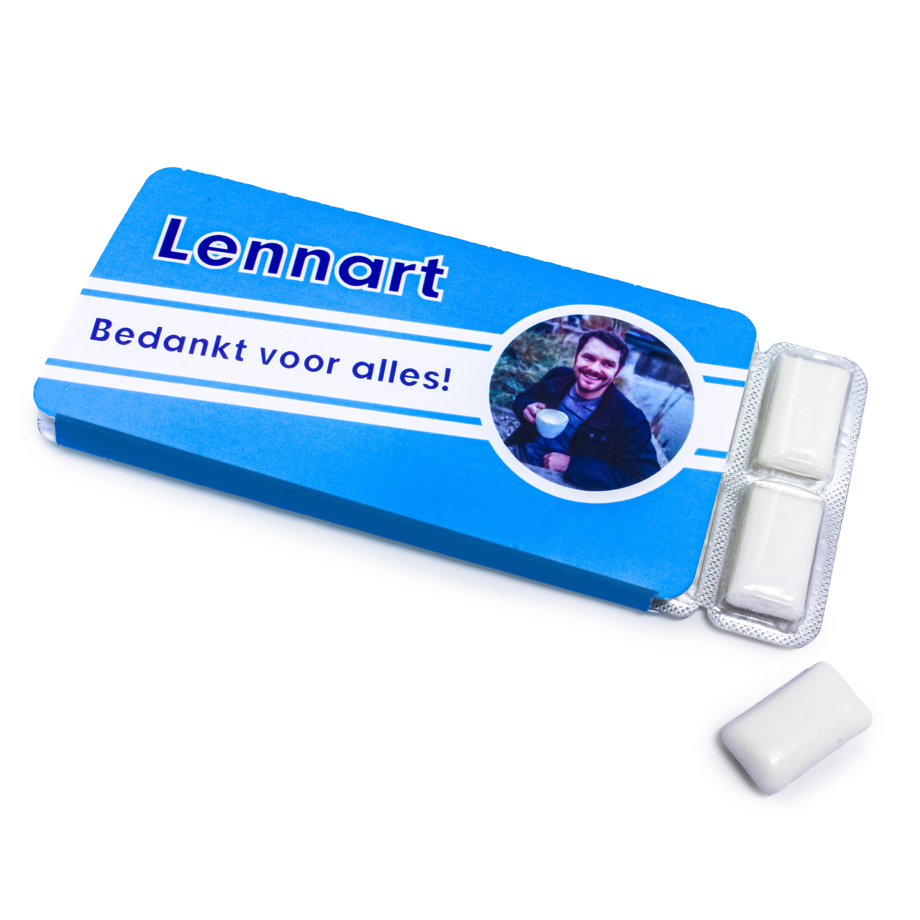 Kauwgom bedankjes mini afbeelding